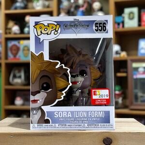 Funko Pop Unopened Sora Lion Form 556 Disney Kingdom Hearts Vinyl Figure